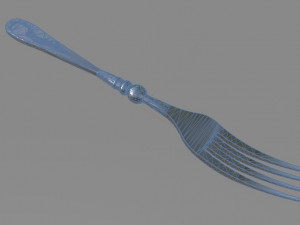 the dining room fork 3D 模型
