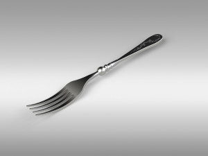 the dining room fork 3D-Modell