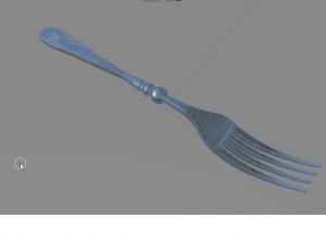 the dining room fork 3D-Modell