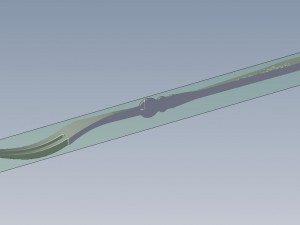 the dining room fork 3D-Modell