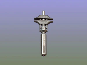 n&oacute;ż do szkła Model 3D