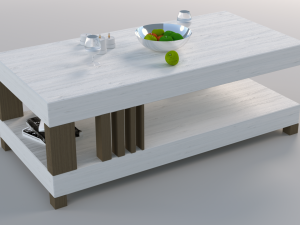 coffee table vanilla 3D Model