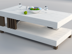 coffee table vanilla 3D Model