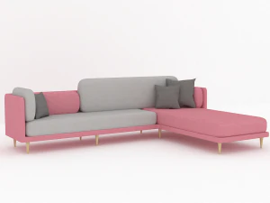 sofa furniture l 3D Model