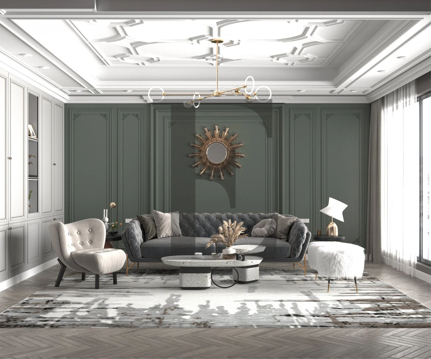 lvng room desgn 3D Model .c4d .max .obj .3ds .fbx .stl .blend