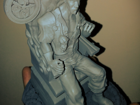 The Time Traveling Pirate 3D Print Model