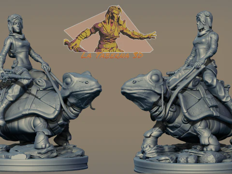 Ragazza scout Steampunk Modello di stampa 3D