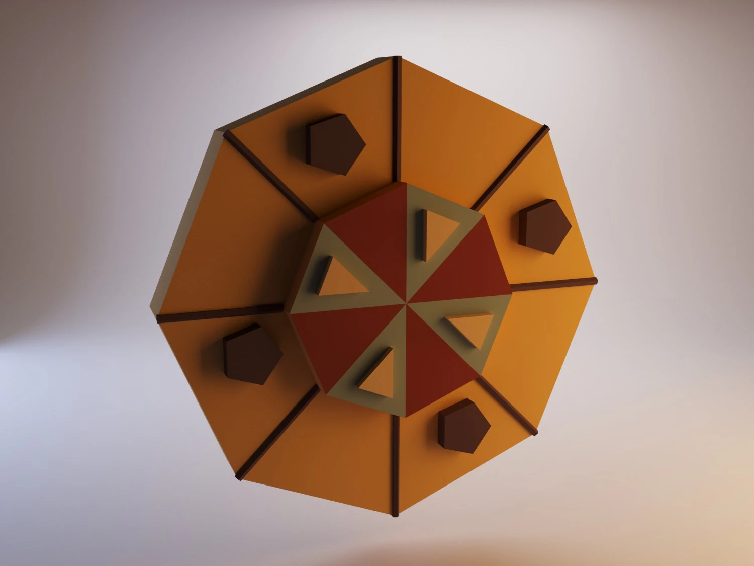shield low poly 3D Model .c4d .max .obj .3ds .fbx .stl .blend 