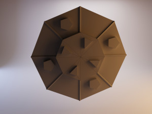 shield low poly 3D 模型