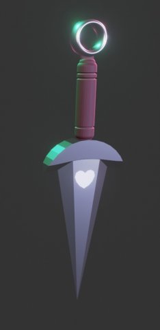 blade heart 3D Model .c4d .max .obj .3ds .fbx .stl .blend 