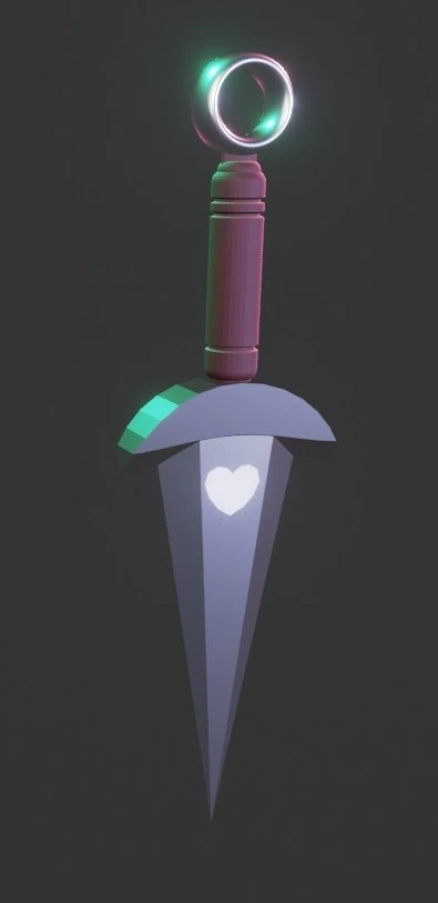 blade heart 3D Model .c4d .max .obj .3ds .fbx .stl .blend 