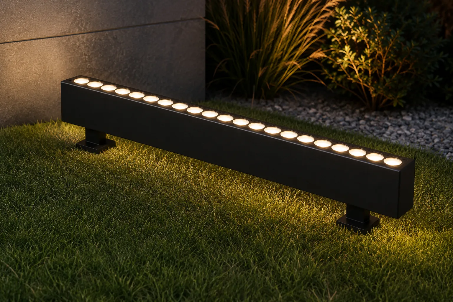 Modern LED Wall Washer Light 3D Model .c4d .max .obj .3ds .fbx .stl .blend 