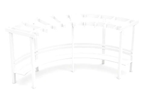 Modern Half Gazebo 3D Model