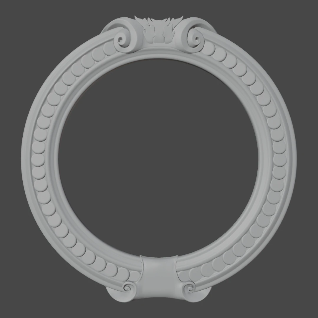 ring ornament 3d print model 3D Print Model .c4d .max .obj .3ds .fbx .stl .blend 