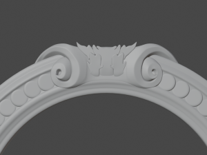 ring ornament 3d print model Modelo de Impressão 3D