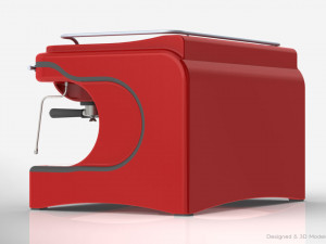 espresso machine model 3D Model