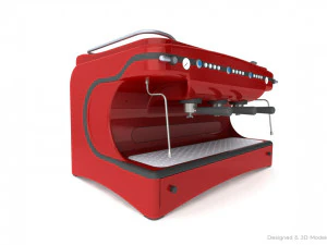 espresso machine model 3D Model