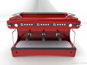 espresso machine model 3D Model