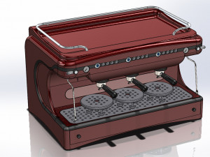 espresso machine model 3D Model