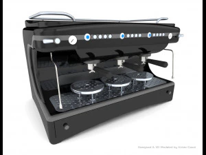 espresso machine model 3D Model
