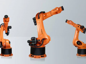 쿠카 로봇 kr 500 fortec 3D 모델