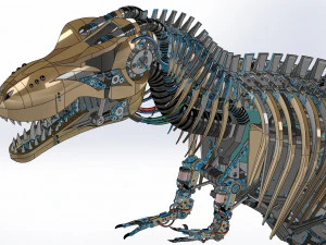 t-rex robotic 3D Model