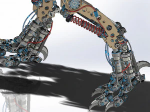 t-rex robotic 3D Model