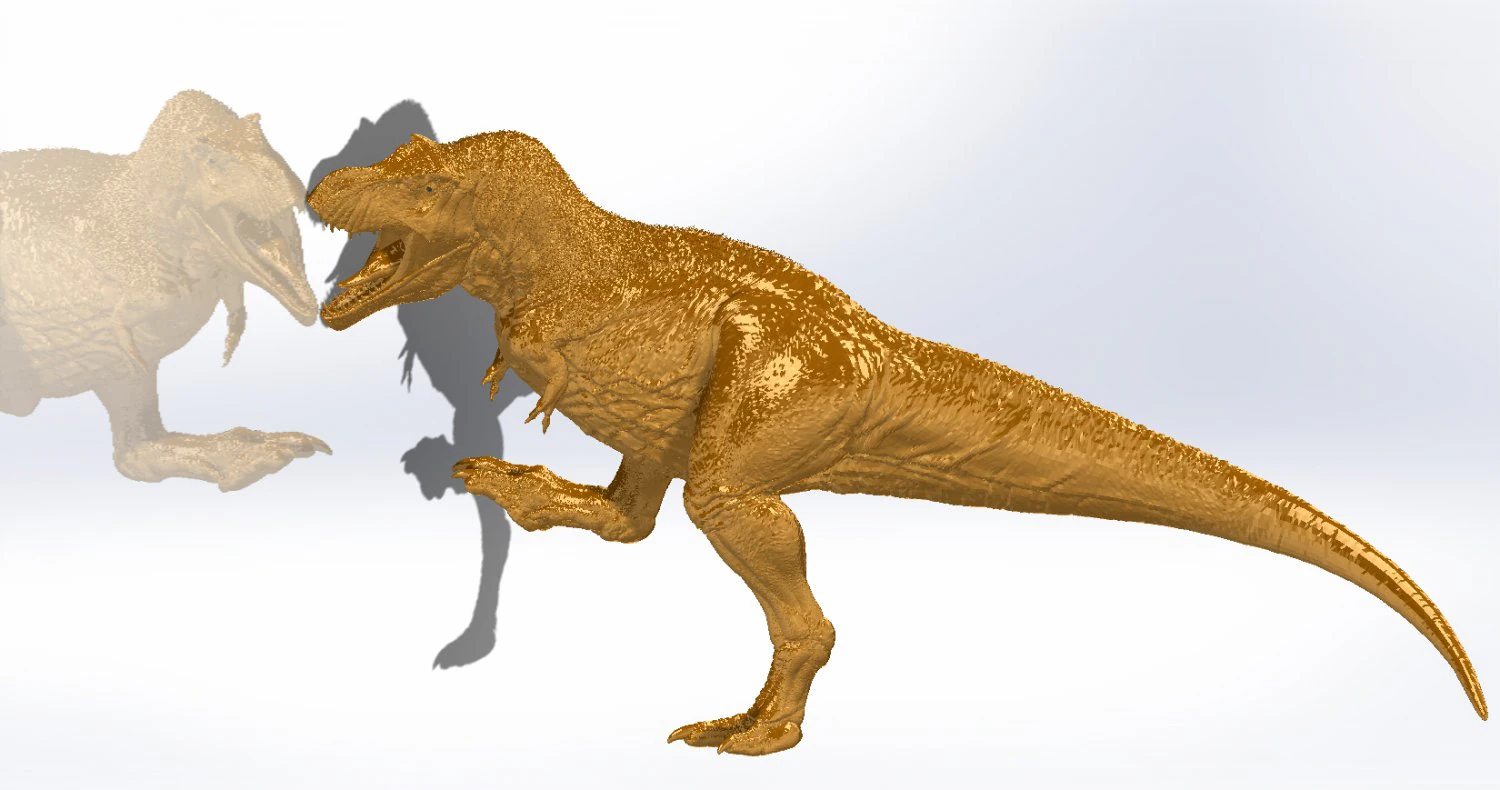 modelo t-rex Modelo 3D .c4d .max .obj .3ds .fbx .stl .blend 