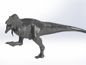 t-rex model 3D मॉडल
