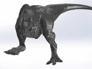 t-rex model 3D मॉडल