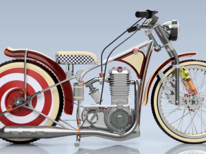 Bike motorcybike 3D Model