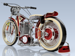 bike motorcybike 3D Model