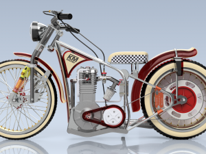 bike motorcybike 3D Model