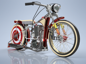 bike motorcybike 3D Model