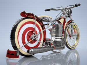 bike motorcybike 3D Model