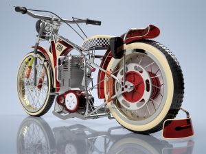 bike motorcybike 3D Model