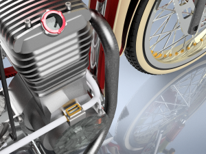 bike motorcybike 3D Model