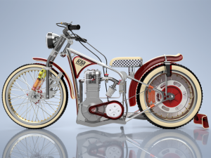 bike motorcybike 3D Model