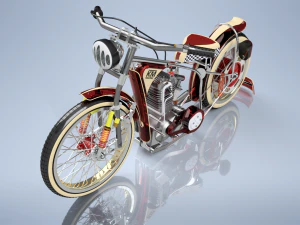 Bike motorcybike 3D Model