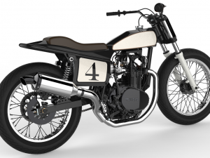 yamaha-xs-650 3D मॉडल