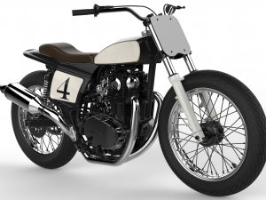 yamaha-xs-650 3D मॉडल