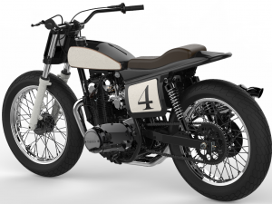 yamaha-xs-650 3D मॉडल