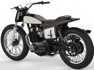 Yamaha xs 650 3D Model