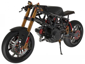 ducati cafe racer 3D Model