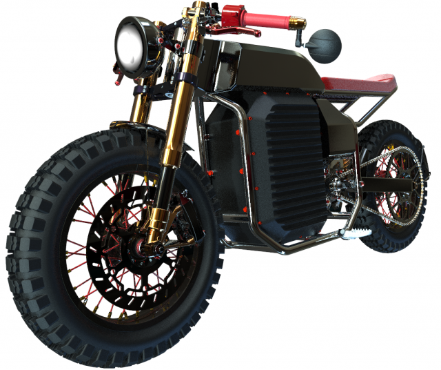 electric motor 3D Модель .c4d .max .obj .3ds .fbx .stl .blend 