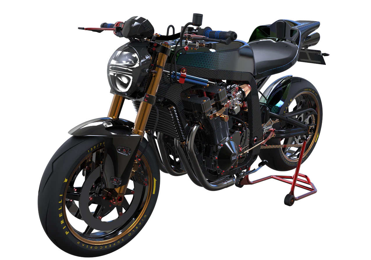 1100 gsxr streetbike motorcycle 3D Model .c4d .max .obj .3ds .fbx .stl .blend 