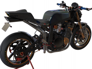 1100 gsxr streetbike motorcycle 3D 模型