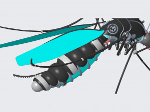 mosquito robot Modèle 3D