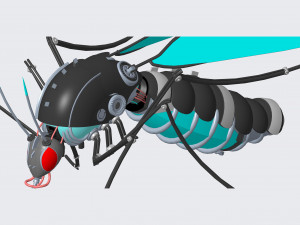 mosquito robot Modèle 3D