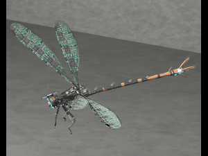 dragonfly robotic model 3D Model